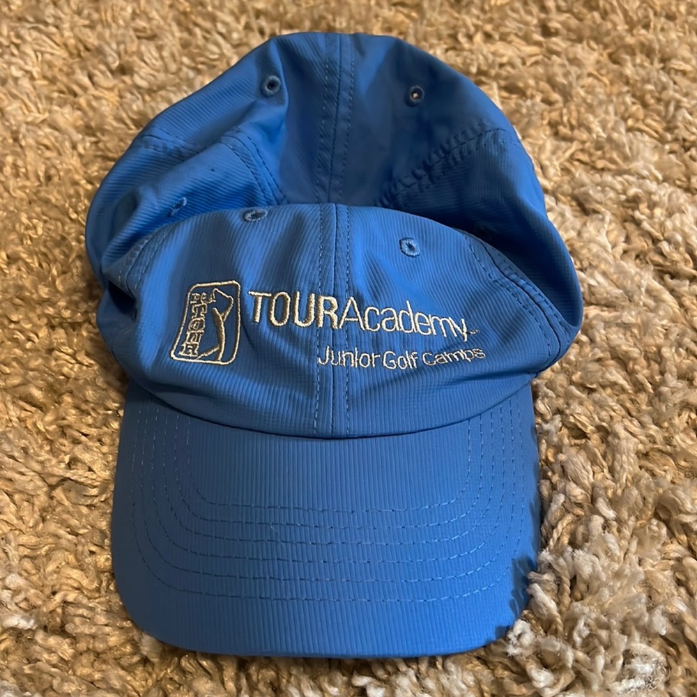 Blue PGA Tour Academy junior Golf camp hat